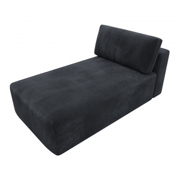 Модуль канапе Лига-060 НПБ, TOWER 11 темно-серый, Велюр