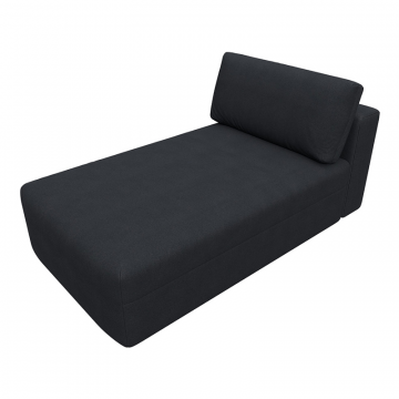 Модуль канапе Лига-060 НПБ, JOLY 16 темно-серый, Замша