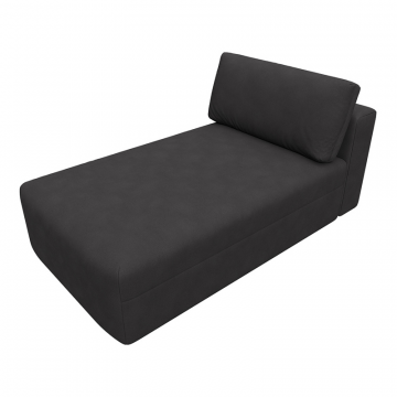 Модуль канапе Лига-060 НПБ, JOLY 08 коричневый, Замша