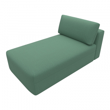 Модуль канапе Лига-060 НПБ, Амур 11 зеленый, Рогожка