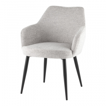 Стул обеденный Katys светло-серый рогожка