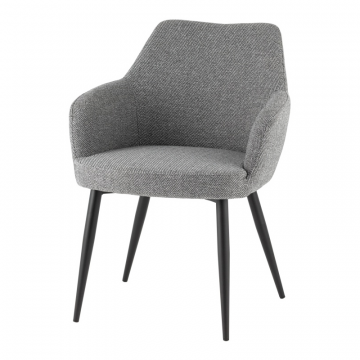 Стул обеденный Katys серый елочка