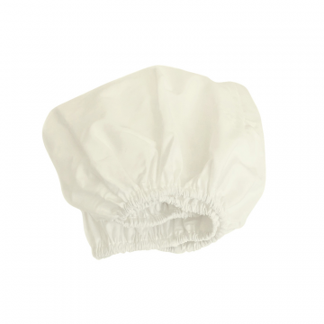 Простынь для прямоугольного матраса 60*120 см (молочный, сатин)