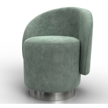 Кресло Лига-108, BRUT 08 зеленый, Велюр