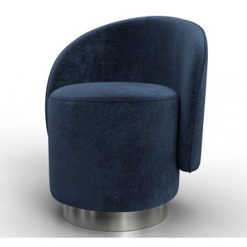 Кресло Лига-108, TOWER 13 синий, Велюр