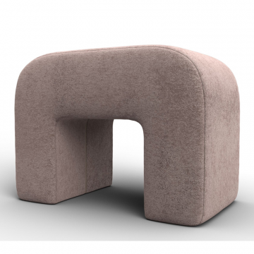 Пуф 008, TOWER 05 бежевый, Велюр