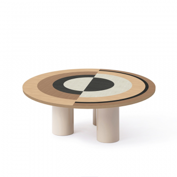 SONIA ET CAETERA MARQUETRY №1 - Низкий круглый стол