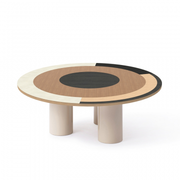 SONIA ET CAETERA MARQUETRY №2 - Низкий круглый стол