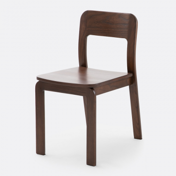 Стул тонированный под орех Talet  единый размер каштановый
