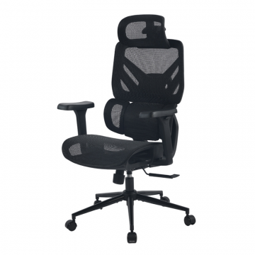 Кресло офисное TopChairs Structo черная сетка