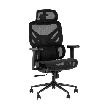 Кресло офисное TopChairs Structo черная сетка