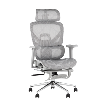 Кресло офисное TopChairs Vertus серая сетка