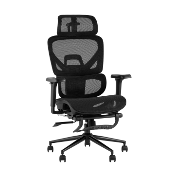 Кресло офисное TopChairs Vertus черная сетка