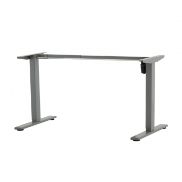 Подстолье для стола с электроприводом и регулировкой высоты, 1 мотор, память 3 уровня высоты, серый