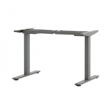 Подстолье для стола с электроприводом и регулировкой высоты, 2 мотора, память 3 уровня высоты, серый