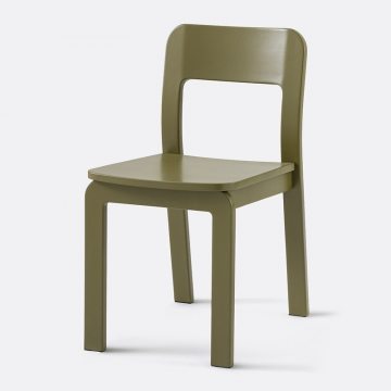 Стул из тонированного массива березы Talet  единый размер зеленый