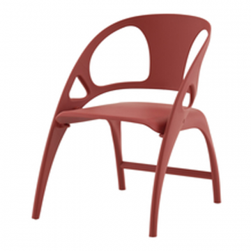 Стул складной Liara пластик бордо