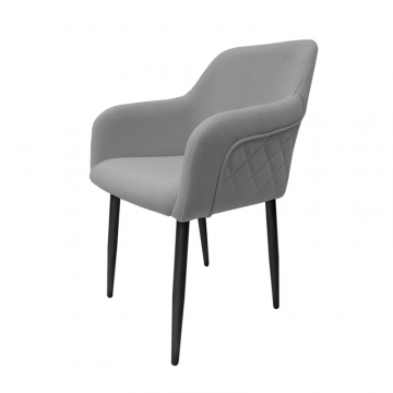 Стул Levantes мягкий серый