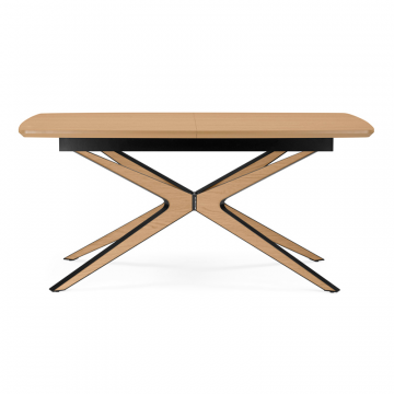 Деревянный стол Roxy 160(220)x90 светлый дуб