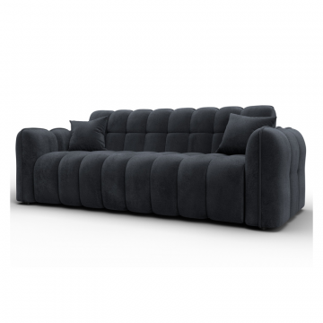 Диван-книжка Лига-112, TOWER 11 темно-серый, Велюр