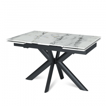 Стол раскладной Strong (120+30+30), керамика глянцевая Ice Jade