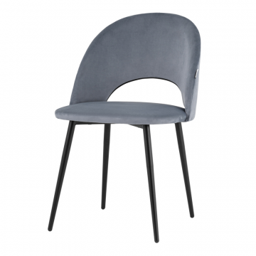 Стул Меган SN велюр серый