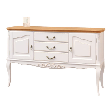 Консоль 3 ящика + 2 распашных фасада 