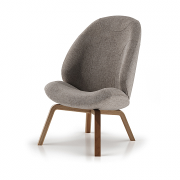 Кресло Ellipse E8.1 (бежевый, рогожка)