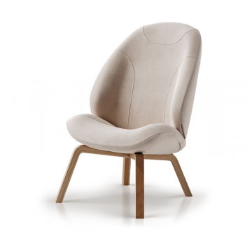 Кресло Ellipse E8.1 (бежевый, антивандальная)