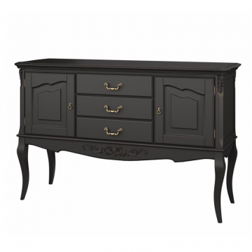 Консоль 3 ящика + 2 распашных фасада 