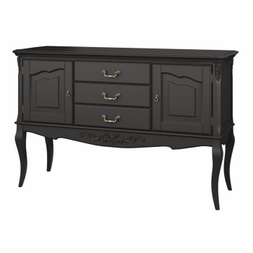 Консоль 3 ящика + 2 распашных фасада 