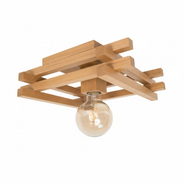 Потолочный светильник MOOD Edison 1 Массив дуба