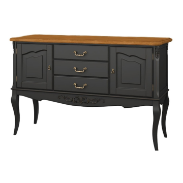 Консоль 3 ящика + 2 распашных фасада 