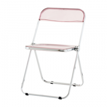 Стул Fold Pink складной розовый