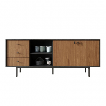 Комод с дверками и нишей 