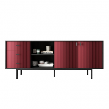 Комод с дверками и нишей 