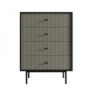 Комод вертикальный с четырьмя ящиками 