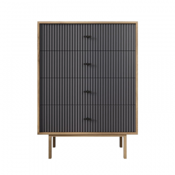 Комод вертикальный с четырьмя ящиками 