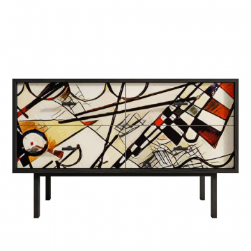 Комод с четырьмя ящиками 