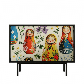 Комод с двумя дверками 