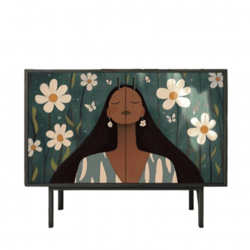 Комод с двумя дверками 