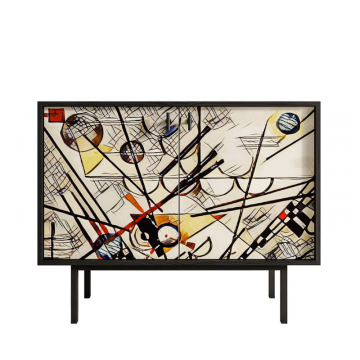 Комод с двумя дверками 