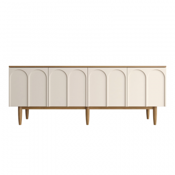 Комод с дверками 