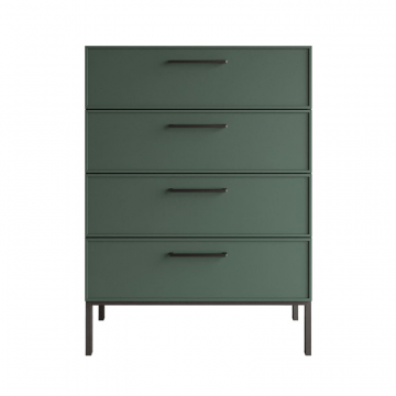 Комод вертикальный с четырьмя ящиками 