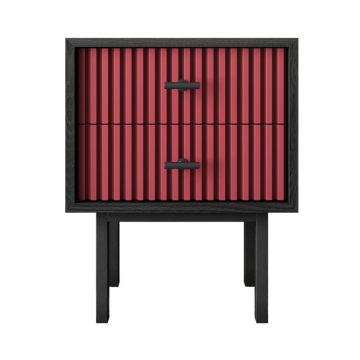 Тумбочка с двумя ящиками 