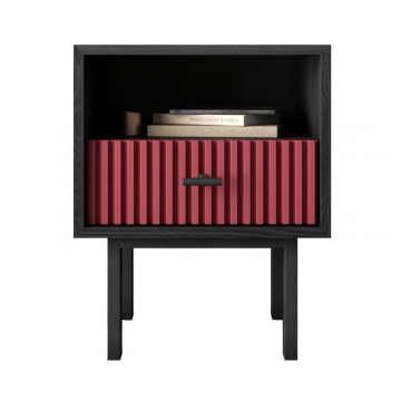 Тумбочка с нижним ящиком 