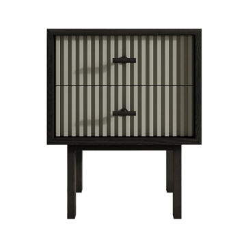 Тумбочка с двумя ящиками 