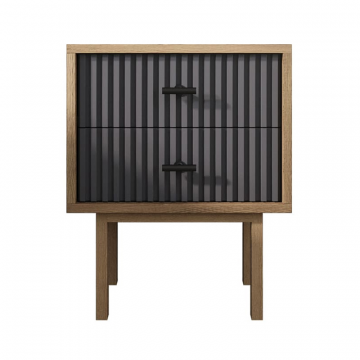 Тумбочка с двумя ящиками 