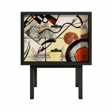 Тумбочка с двумя ящиками 