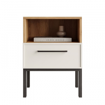 Тумбочка с нижним ящиком 